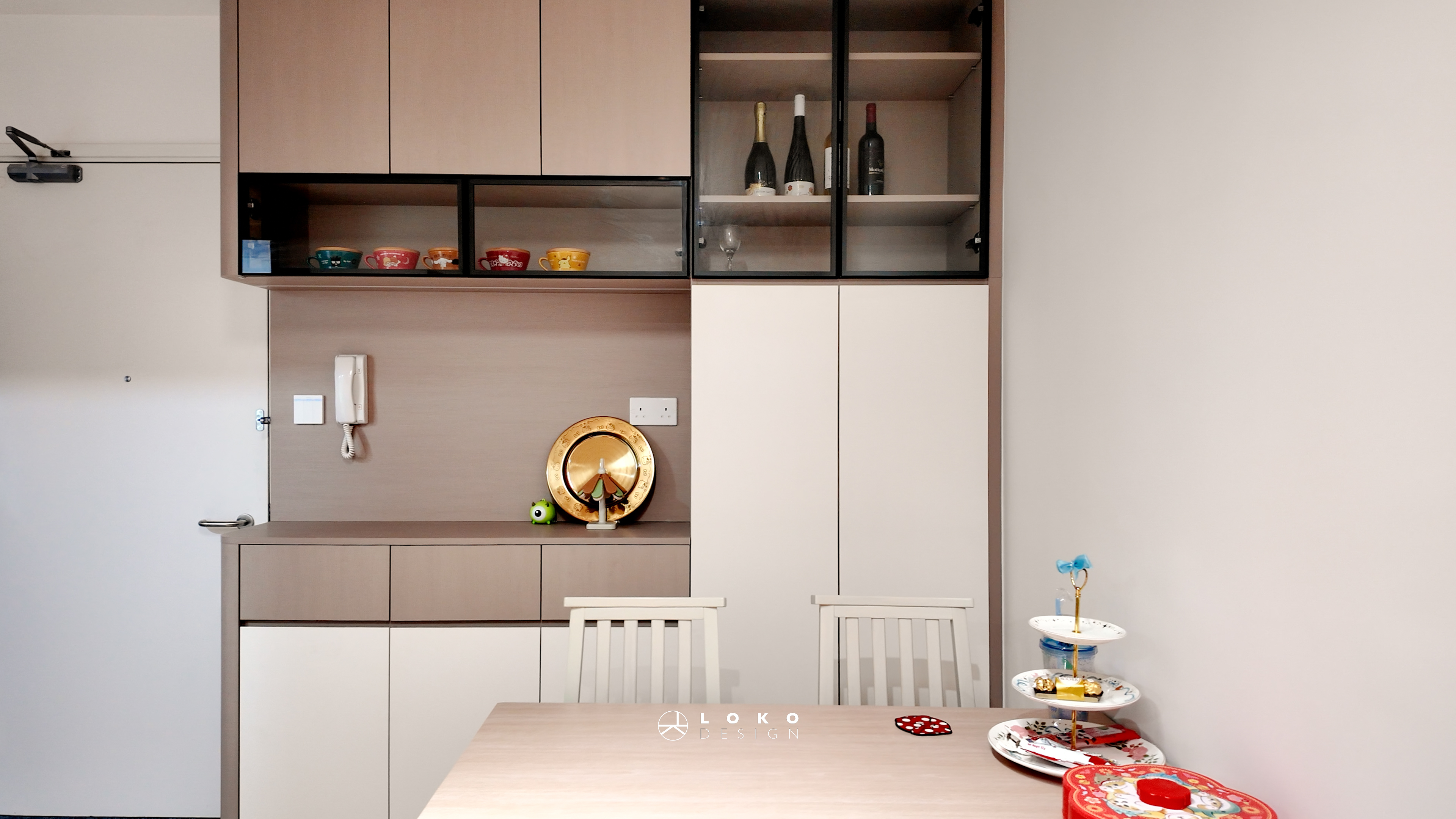 Cheung Tung Estate｜翔東邨｜裝修案例分享｜治癒櫻花粉系風格家居設計｜LOKO DESIGN